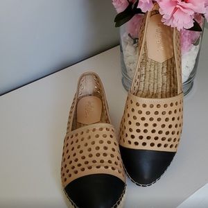 Loeffler Randall Leather Espadrilles NWOT